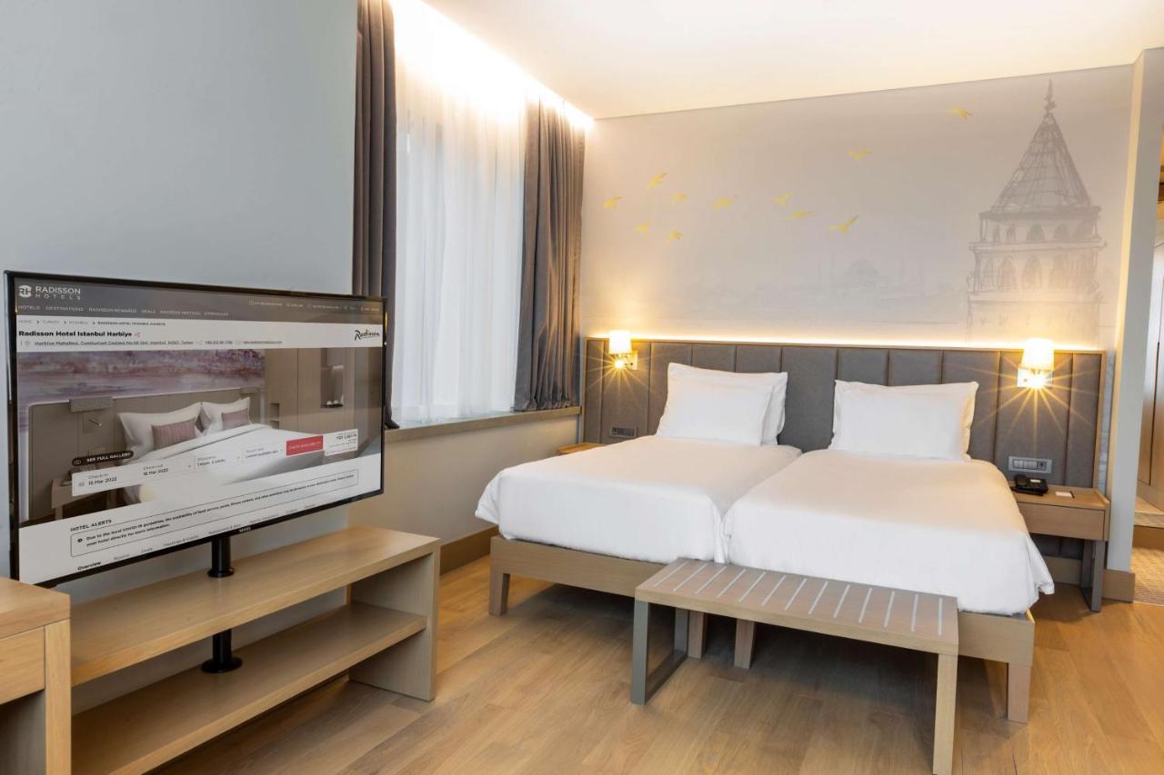 Radisson Hotel Istanbul Harbiye Bagian luar foto